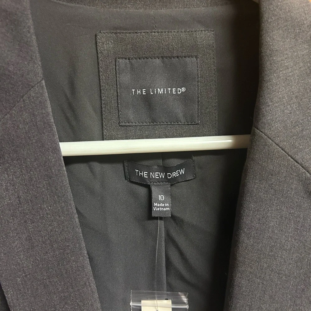 The Limited Charcoal Blazer size 10 - Picture 3 of 6